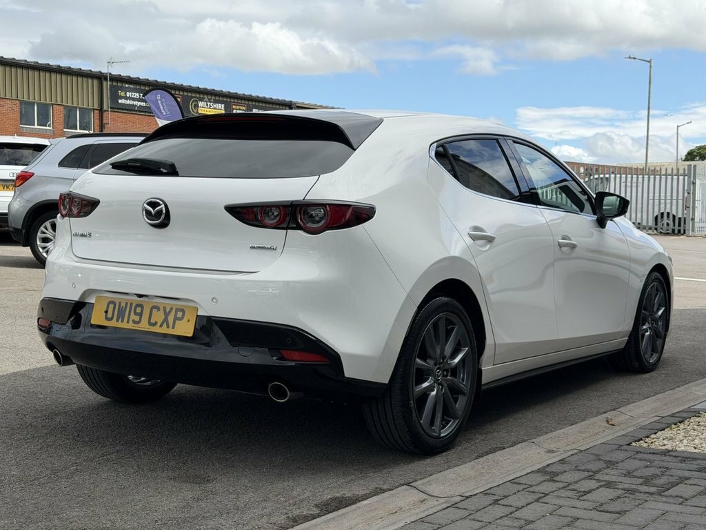 Mazda 3 2L Sport Lux OW19CXP White #4
