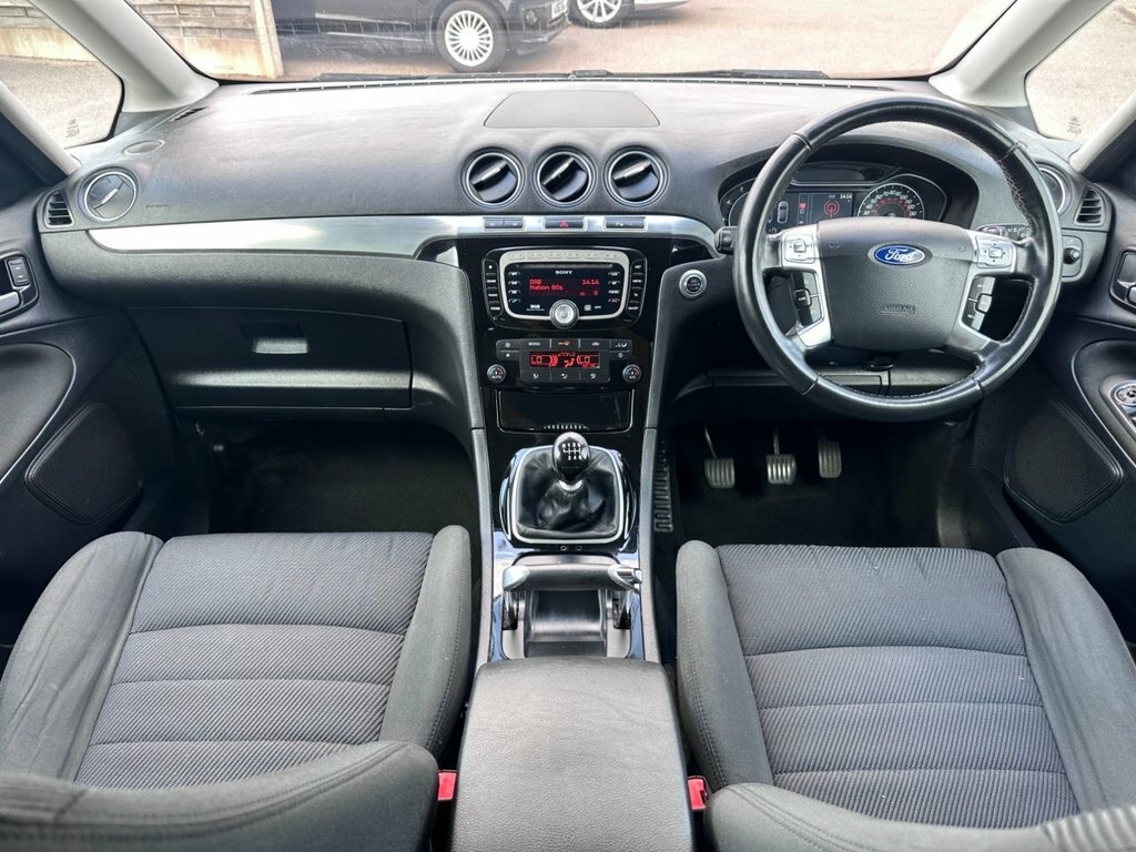 Ford Galaxy 2.0 Zetec 7 Seater Tdci 138 Bhp Silver #7