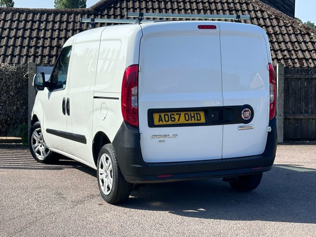 Fiat Doblo 1.3L Sx White #3