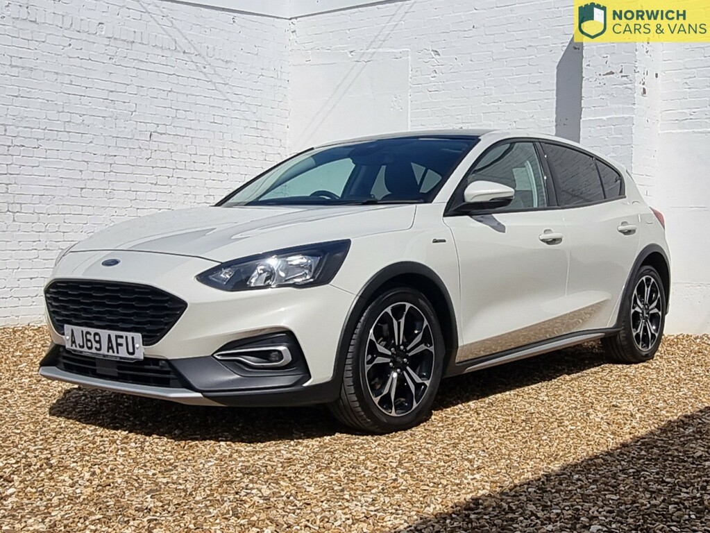 Ford Focus 1.5 Ecoblue Active X 2020 AJ69AFU White #2