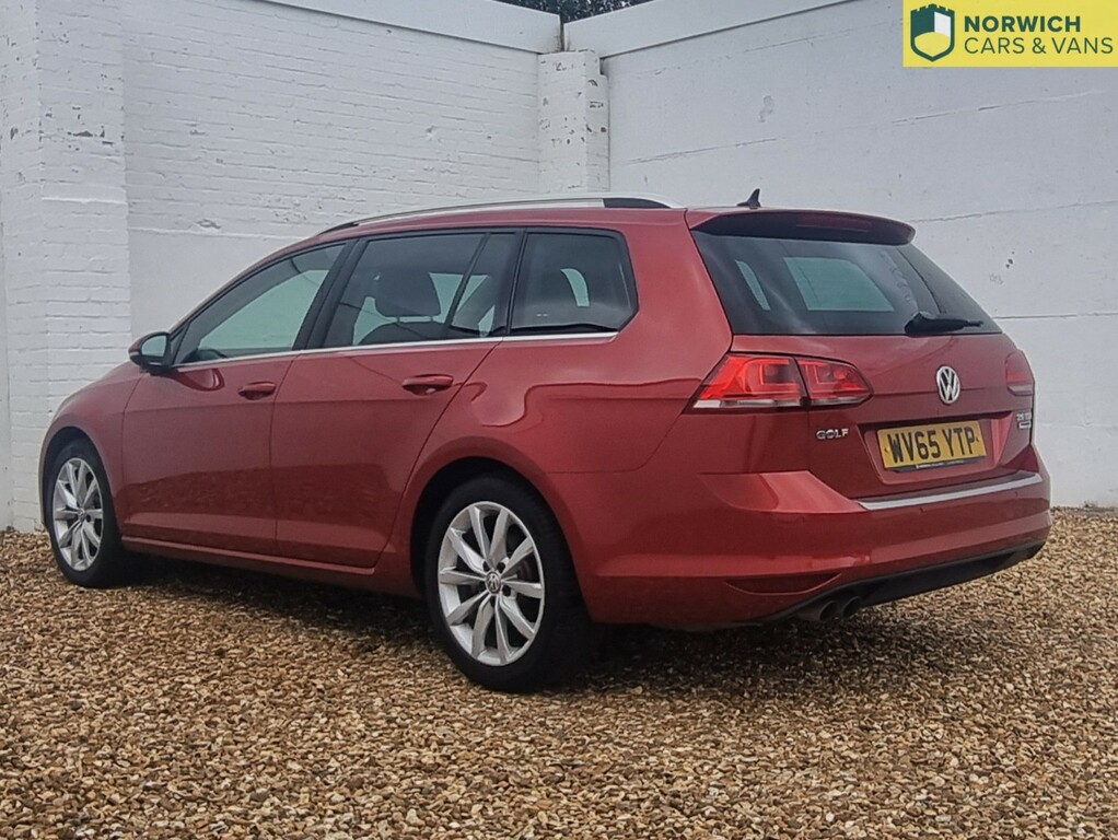 Volkswagen Golf 2.0 Tdi Bluemotion Tech Gt 2015 Red #3