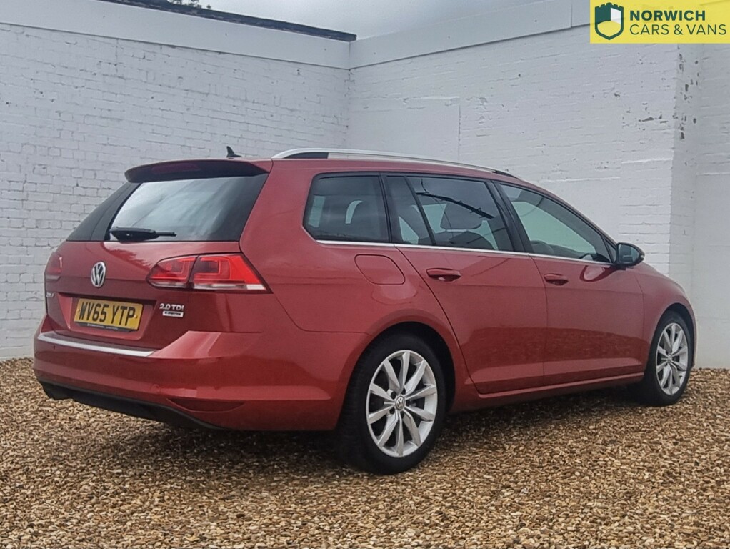Volkswagen Golf 2.0 Tdi Bluemotion Tech Gt 2015 Red #4