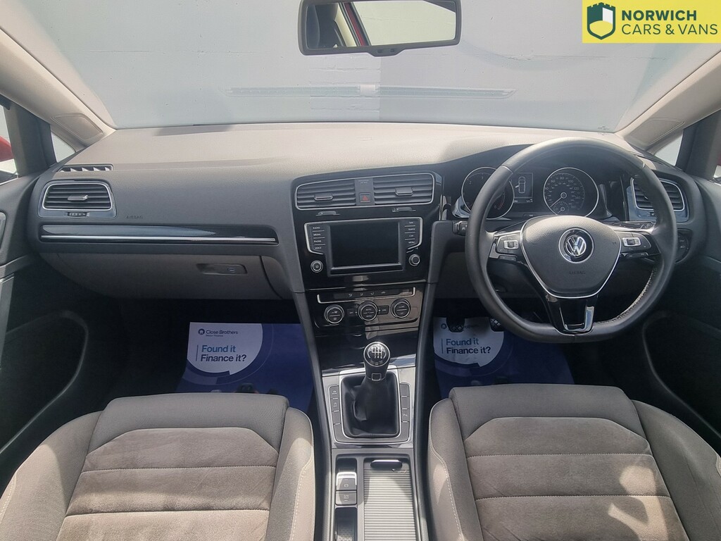 Volkswagen Golf 2.0 Tdi Bluemotion Tech Gt 2015 Red #5