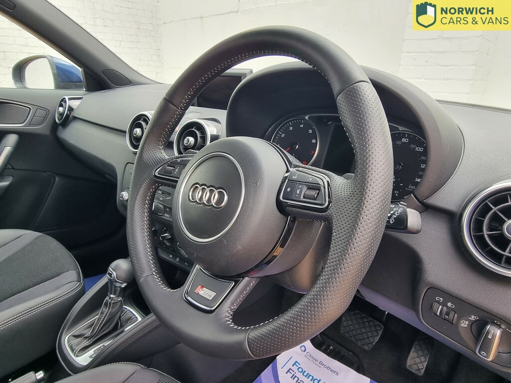 Audi A1 1.6L Sportback Tdi S Line 105 Bhp White #18