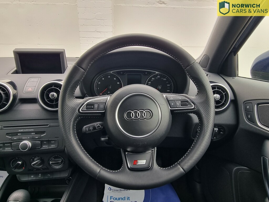 Audi A1 1.6L Sportback Tdi S Line 105 Bhp White #19