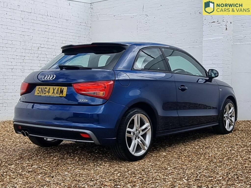 Audi A1 1.4 Tfsi S Line 2014 Blue #4
