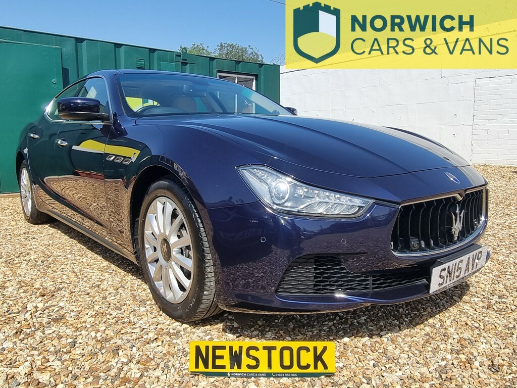 Maserati Ghibli 3.0 D V6 2015 Blue