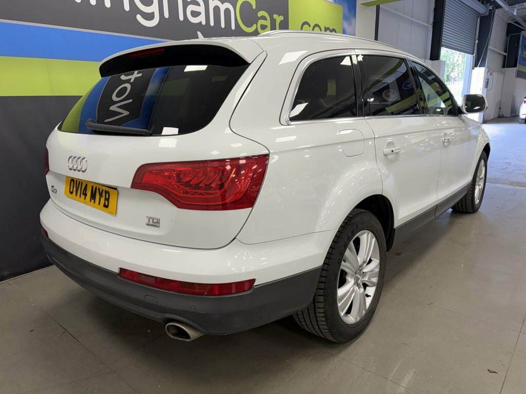 Audi Q7 3L Se White #4