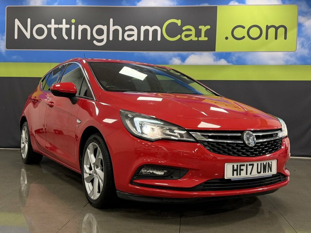 Vauxhall Astra 1.4L Sri Red