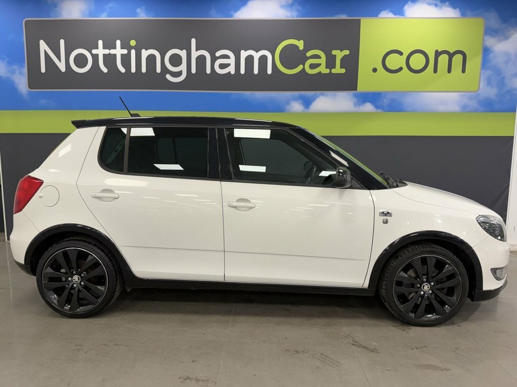 Skoda Fabia 1.2L Black Edition White #3