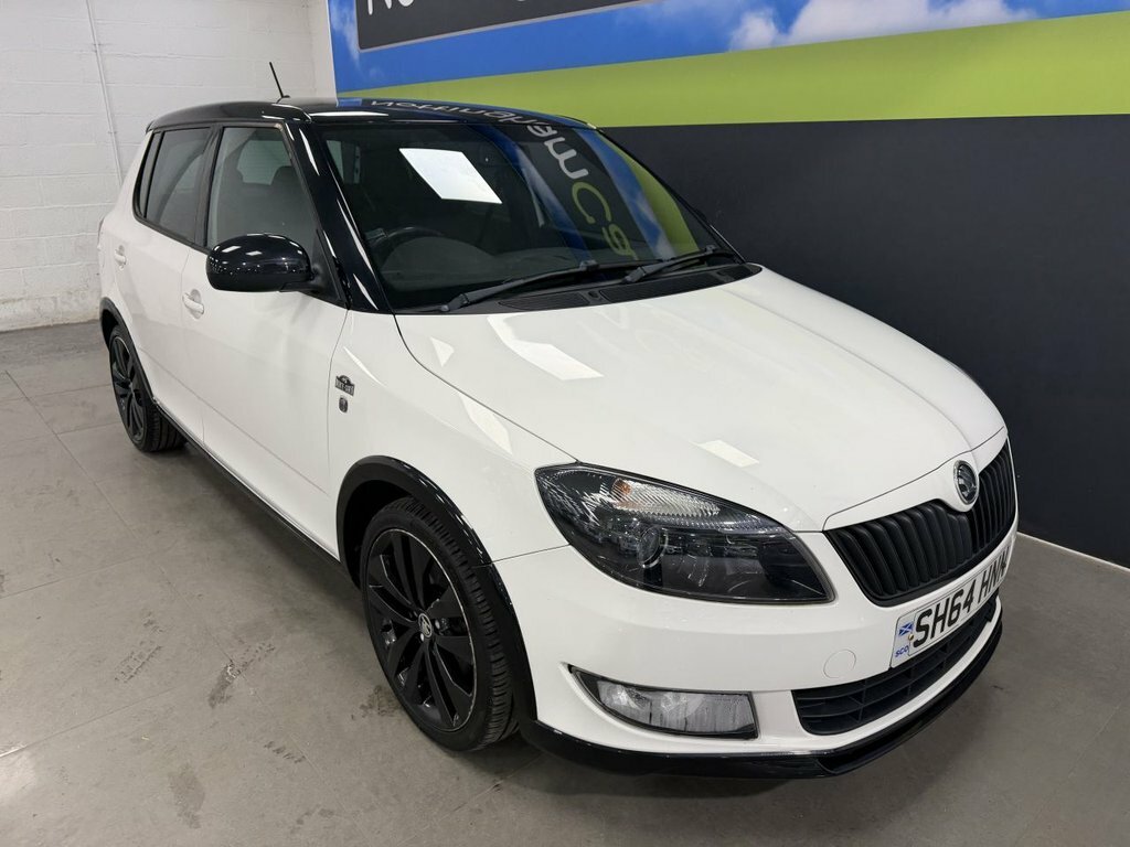Skoda Fabia 1.2L Black Edition White #2