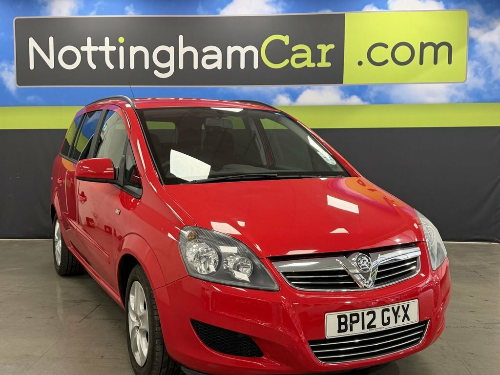 Vauxhall Zafira 1.6L Exclusiv Red #2