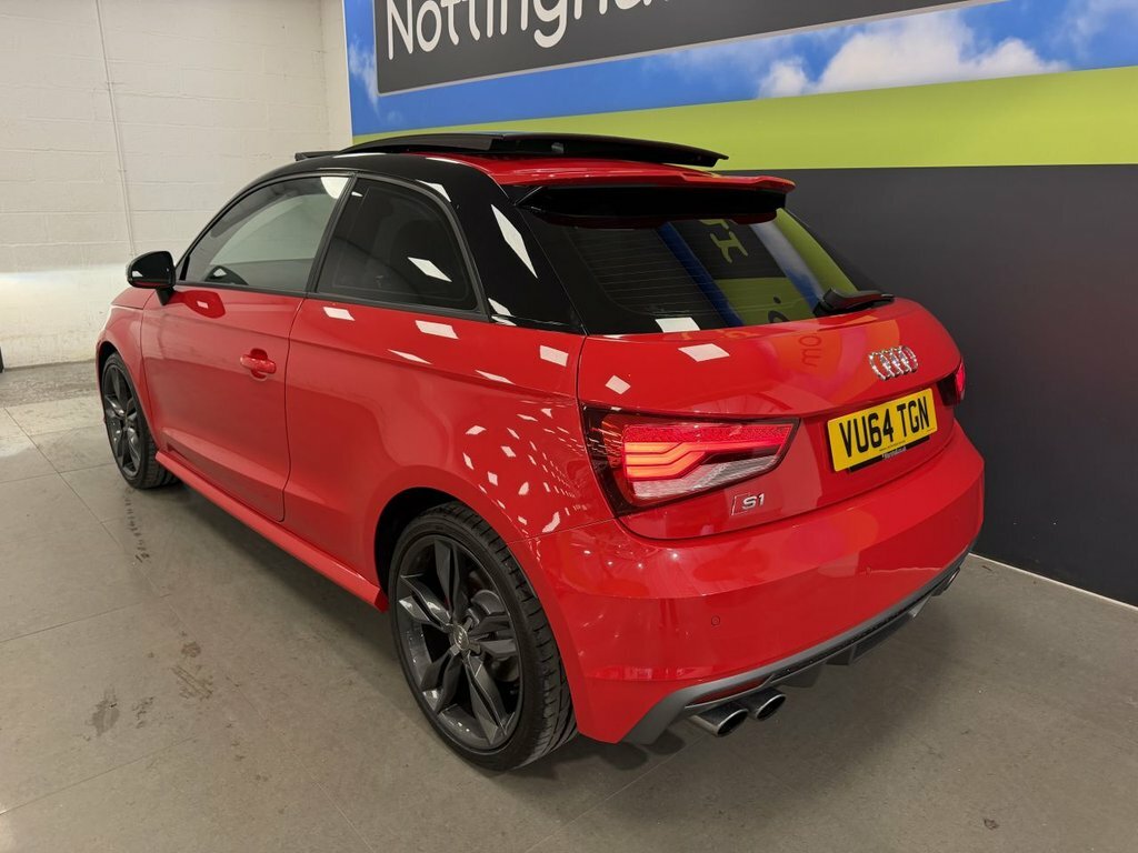 Audi S1 2.0 S1 Quattro Sportback 5D-half Leather Upholster Red #9