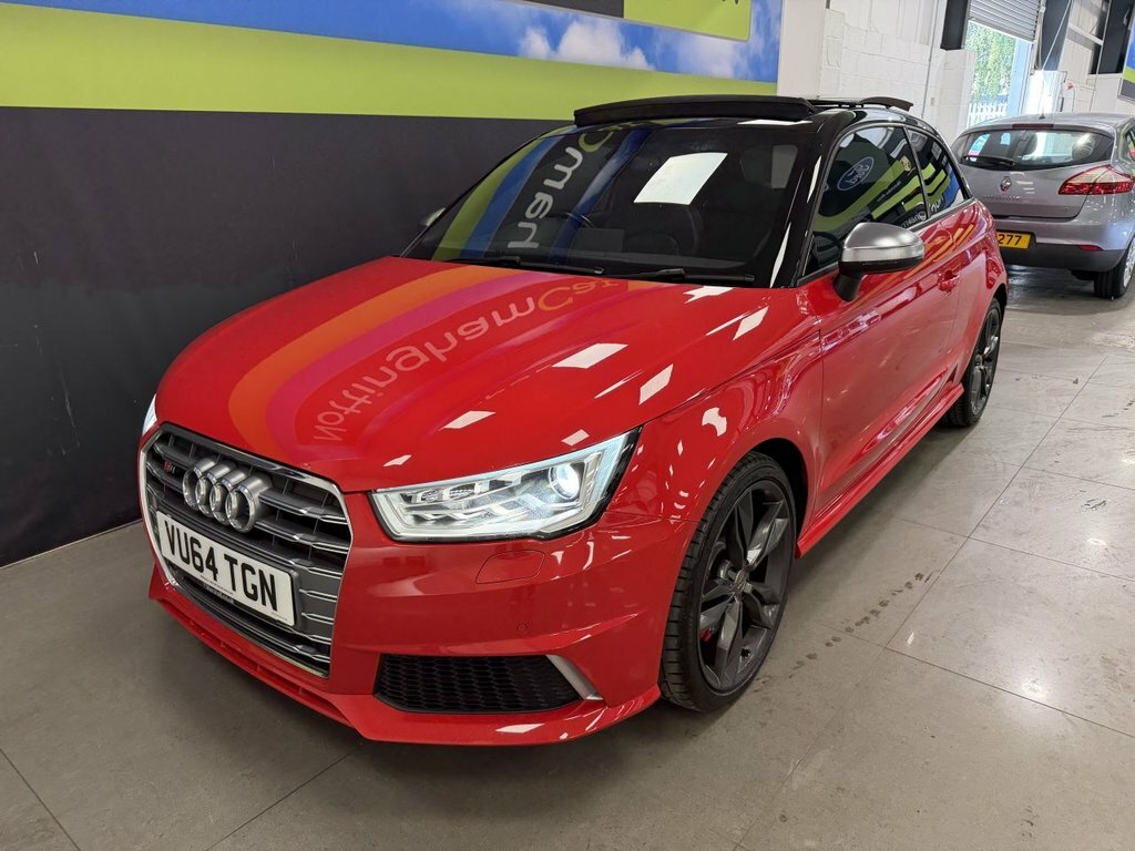Audi S1 2.0 S1 Quattro Sportback 5D-half Leather Upholster Red #11