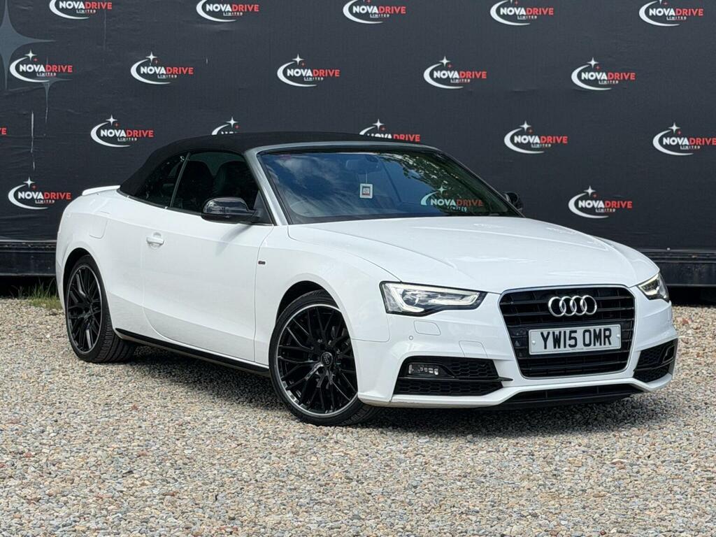 Audi A5 Convertible White #7