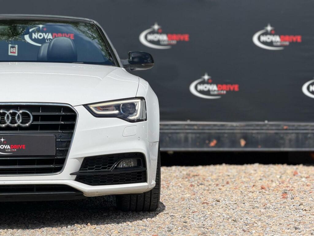 Audi A5 Convertible White #24