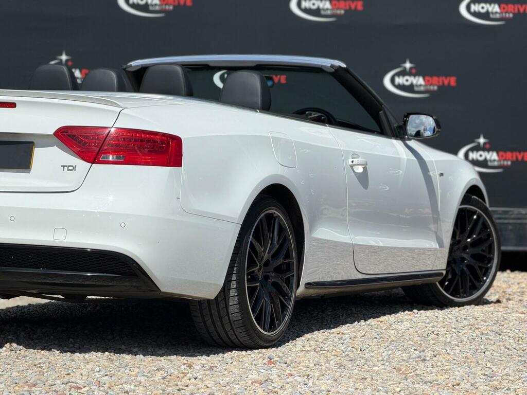Audi A5 Convertible White #14