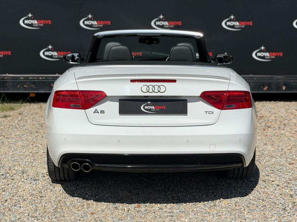 Audi A5 Convertible White #16
