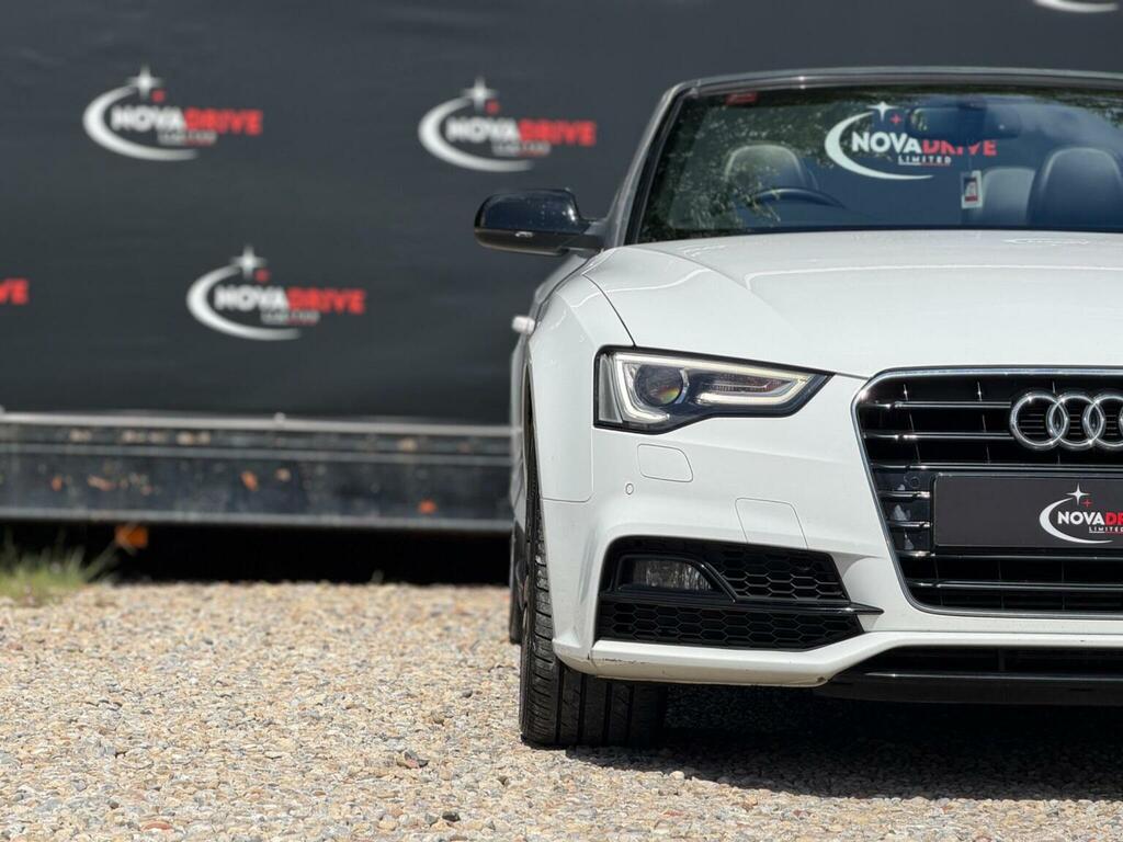 Audi A5 Convertible White #23