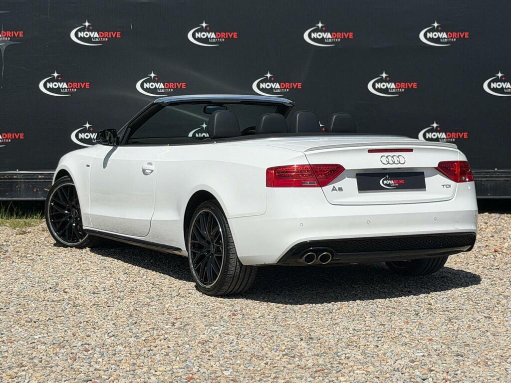 Audi A5 Convertible White #18