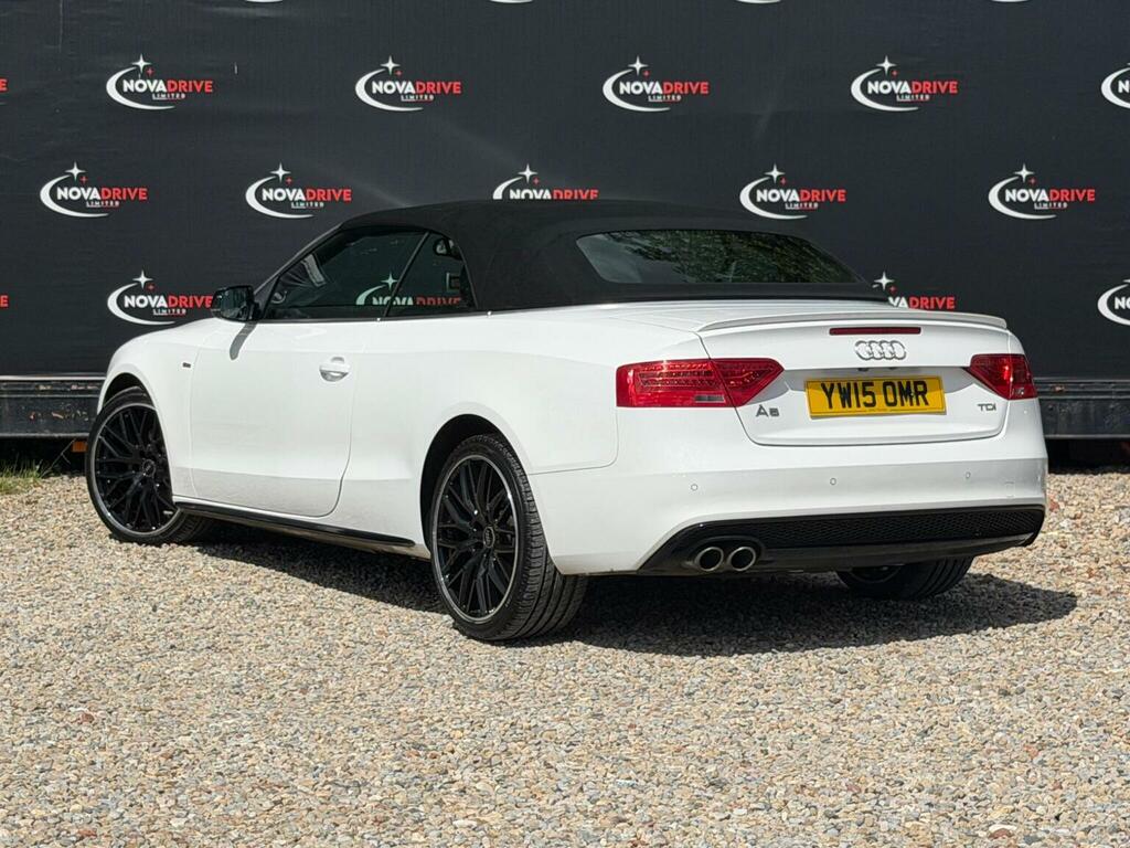 Audi A5 Convertible White #20