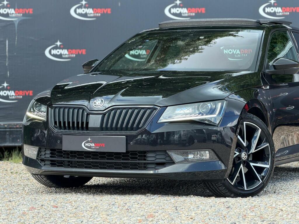 Skoda Superb 2.0 Tdi Sportline Dsg 4Wd Euro 6 Ss Black #2