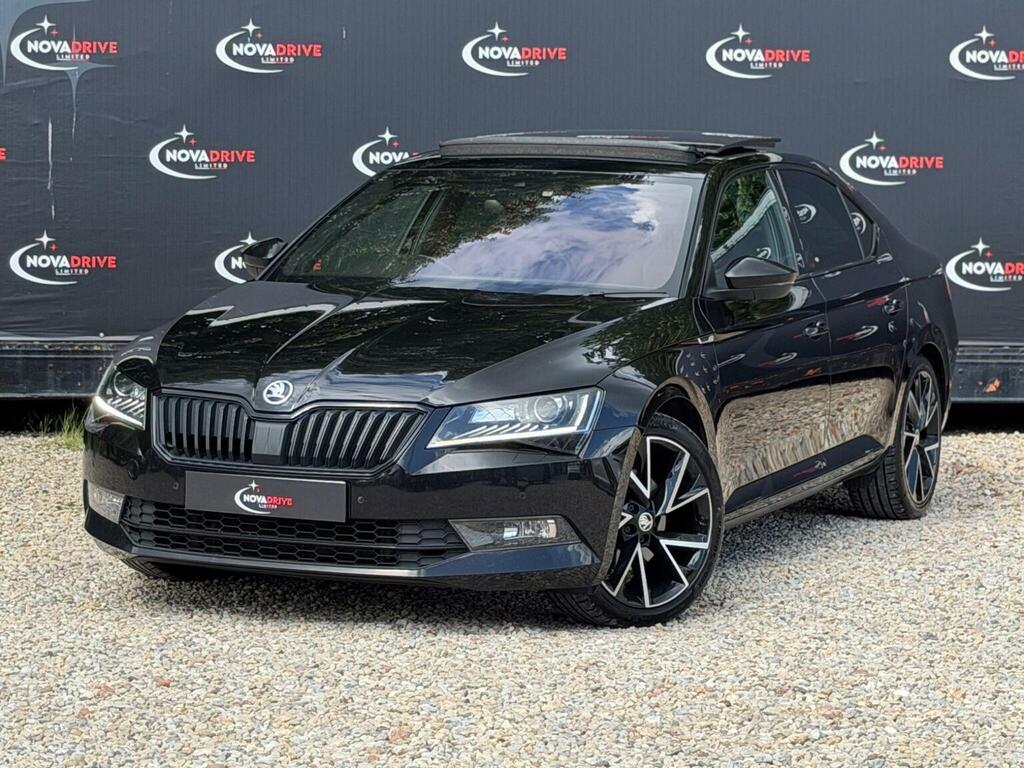 Skoda Superb 2.0 Tdi Sportline Dsg 4Wd Euro 6 Ss Black #3