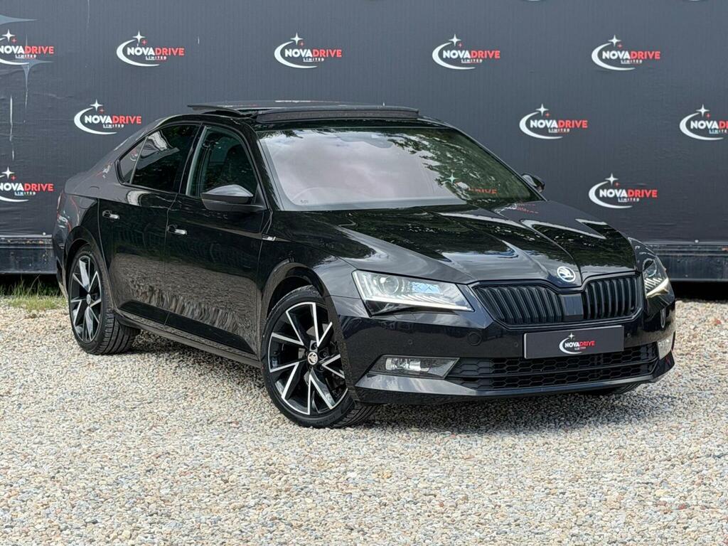 Skoda Superb 2.0 Tdi Sportline Dsg 4Wd Euro 6 Ss Black #5
