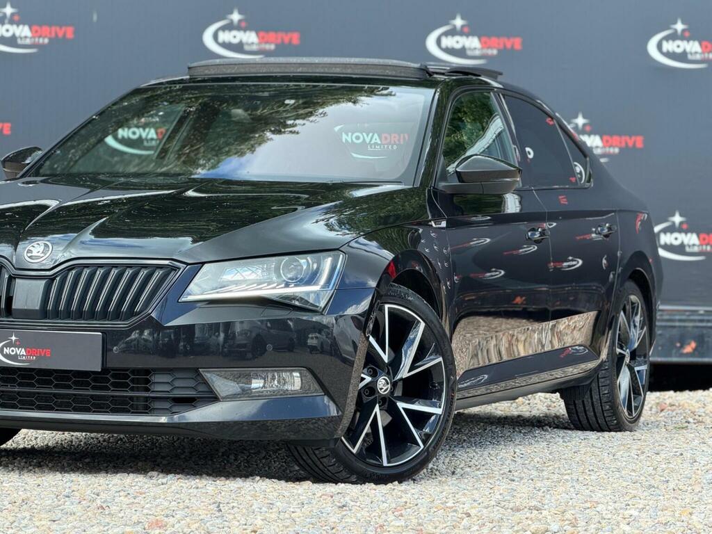 Skoda Superb 2.0 Tdi Sportline Dsg 4Wd Euro 6 Ss Black #4