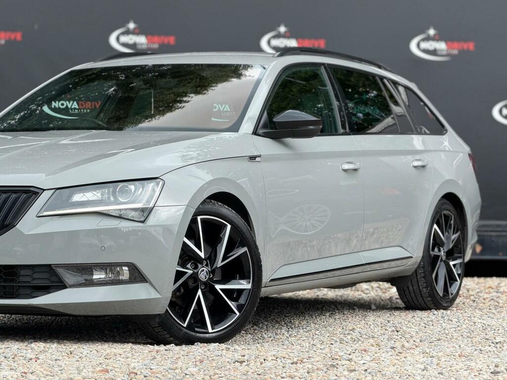 Skoda Superb 2.0 Tdi Sportline Plus Dsg Euro 6 Ss Grey #3