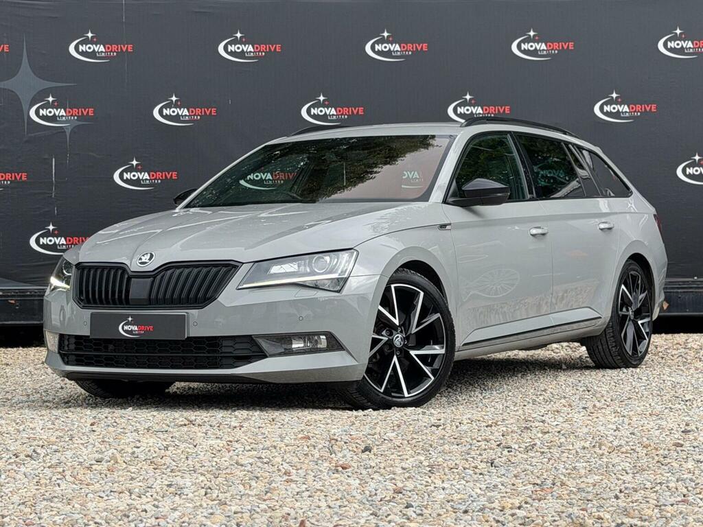Skoda Superb 2.0 Tdi Sportline Plus Dsg Euro 6 Ss Grey #2