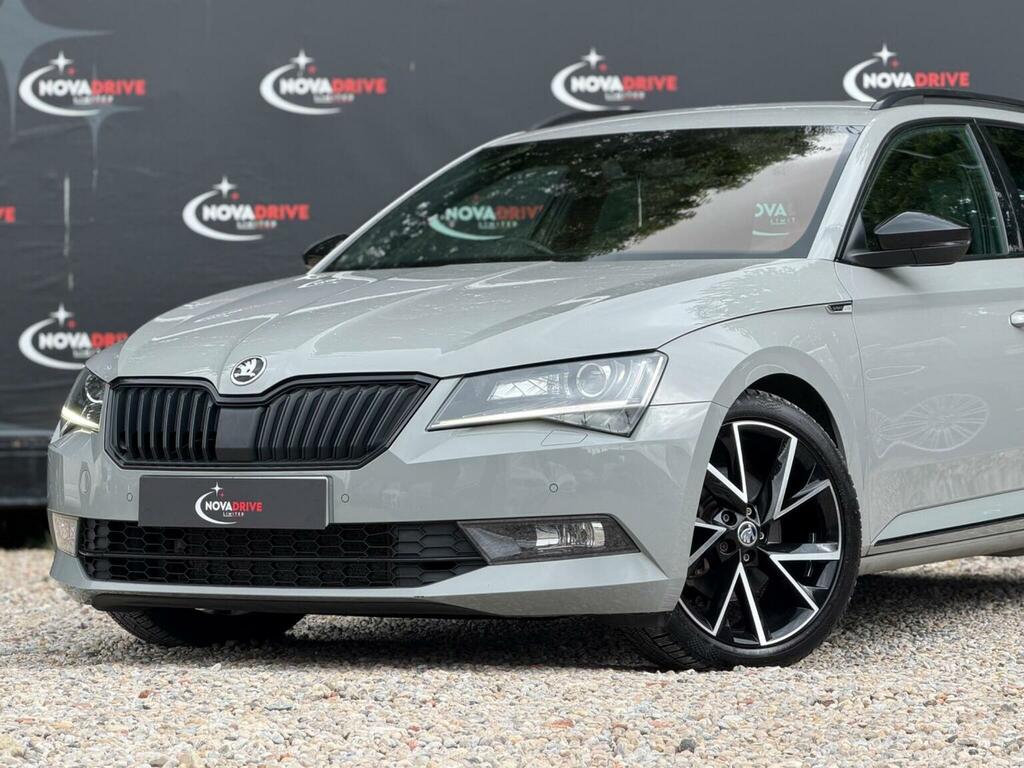 Skoda Superb 2.0 Tdi Sportline Plus Dsg Euro 6 Ss Grey #4