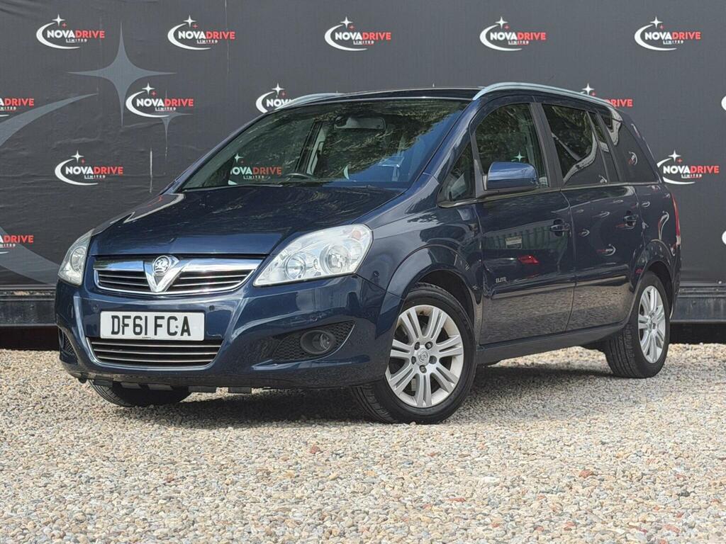 Vauxhall Zafira 1.7 Cdti Ecoflex Elite Euro 5 Blue