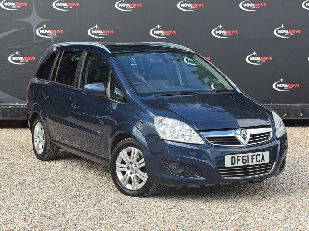 Vauxhall Zafira 1.7 Cdti Ecoflex Elite Euro 5 Blue #5