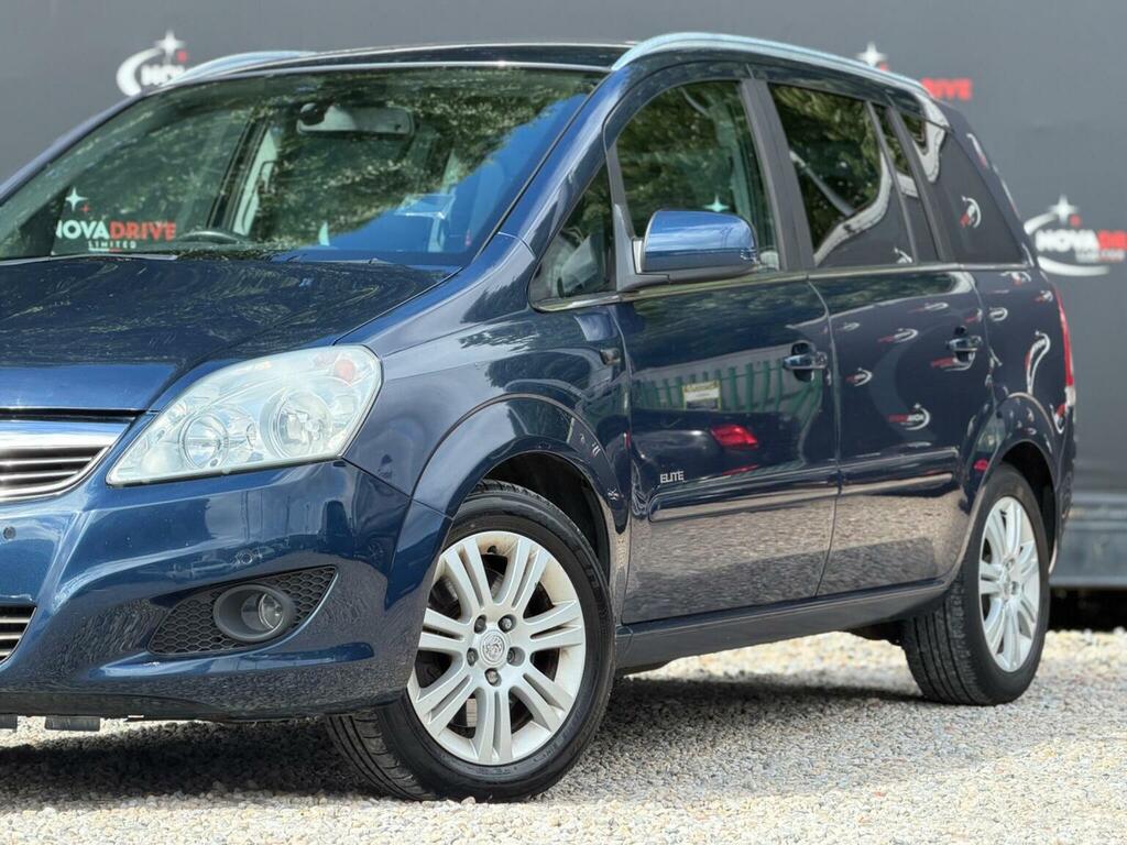 Vauxhall Zafira 1.7 Cdti Ecoflex Elite Euro 5 Blue #4