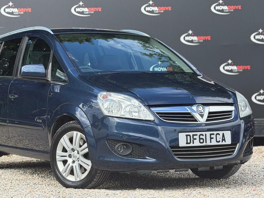 Vauxhall Zafira 1.6I 115 Exclusiv 2012 White #7