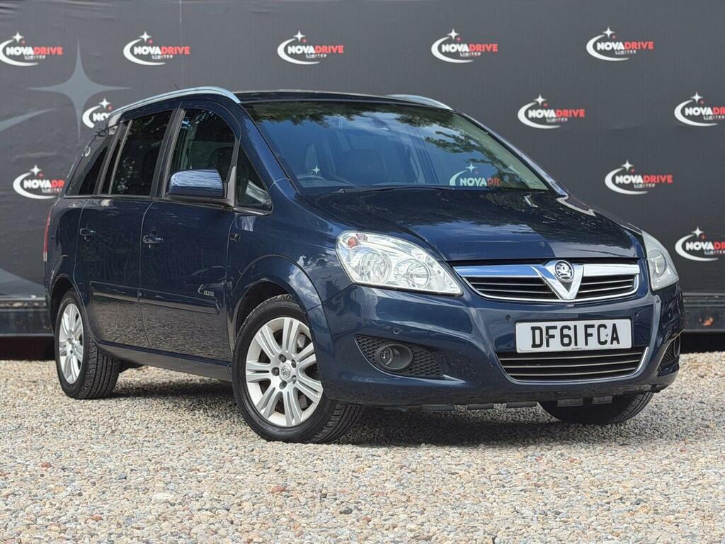 Vauxhall Zafira 1.7 Cdti Ecoflex Elite Euro 5 Blue #6