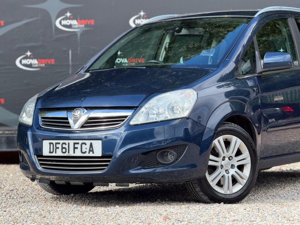 Vauxhall Zafira 1.7 Cdti Ecoflex Elite Euro 5 Blue #3