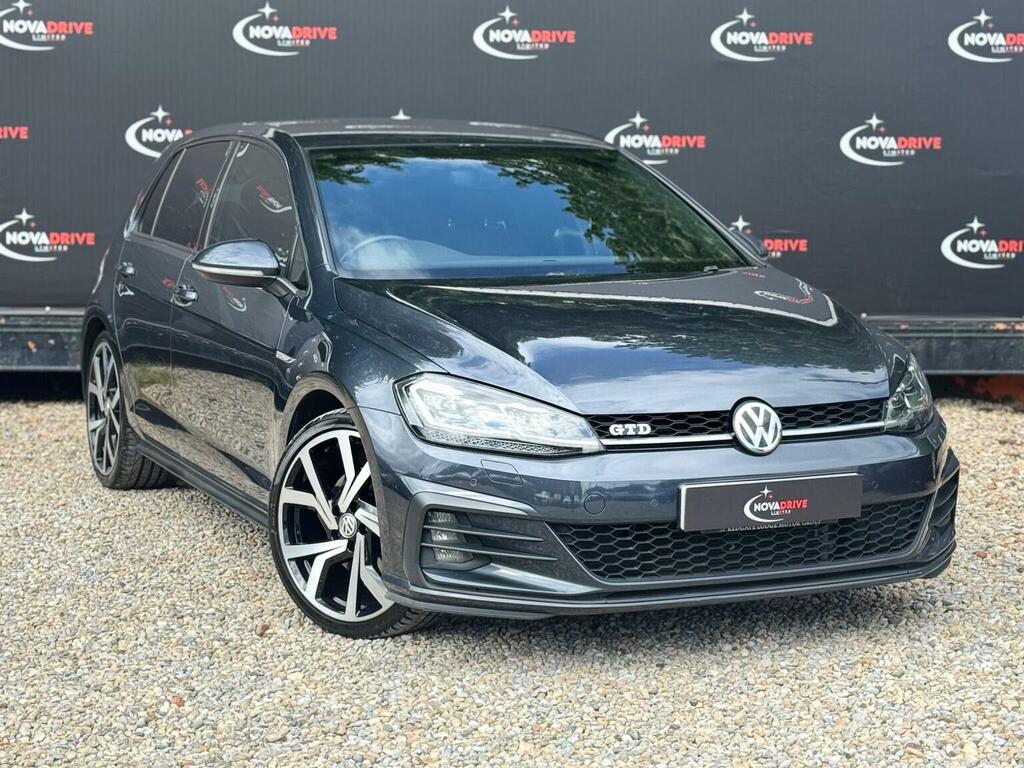 Volkswagen Golf 2.0 Tdi Gtd Dsg Euro 6 Ss YG18RTL Blue #5