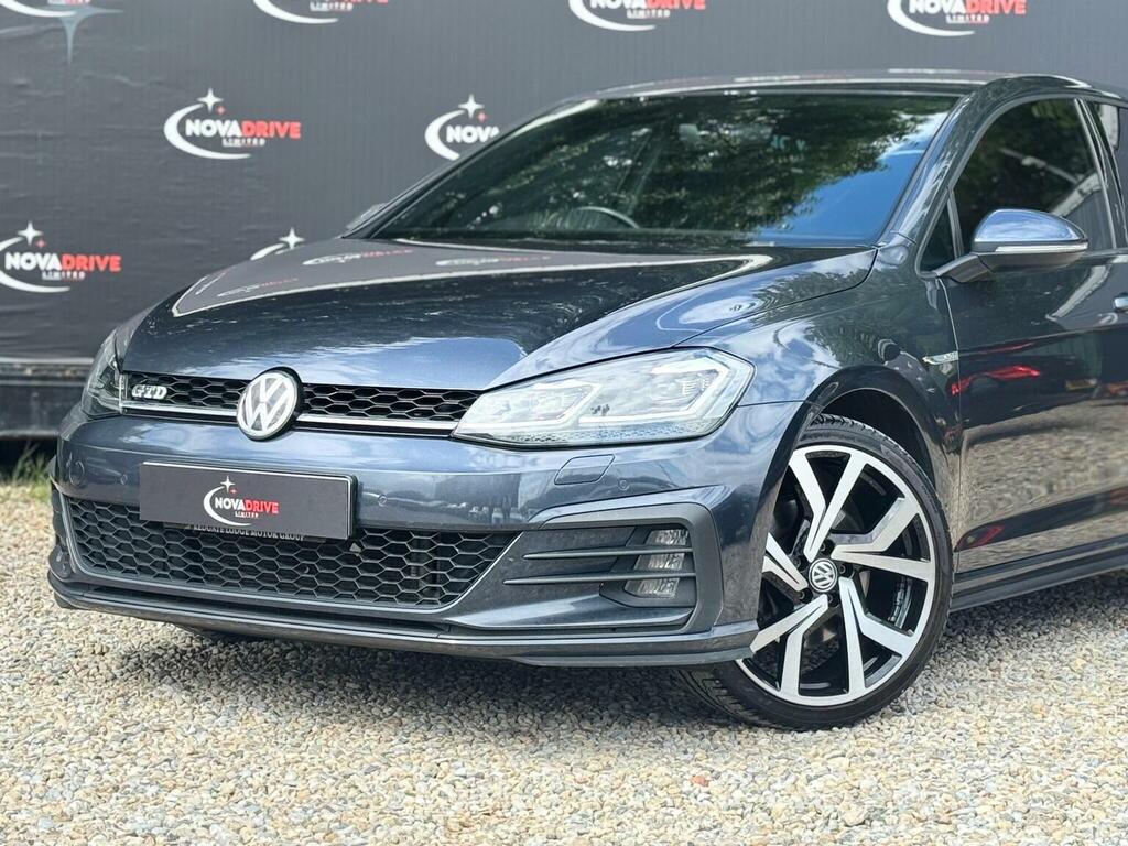 Volkswagen Golf 2.0 Tdi Gtd Dsg Euro 6 Ss YG18RTL Blue #3