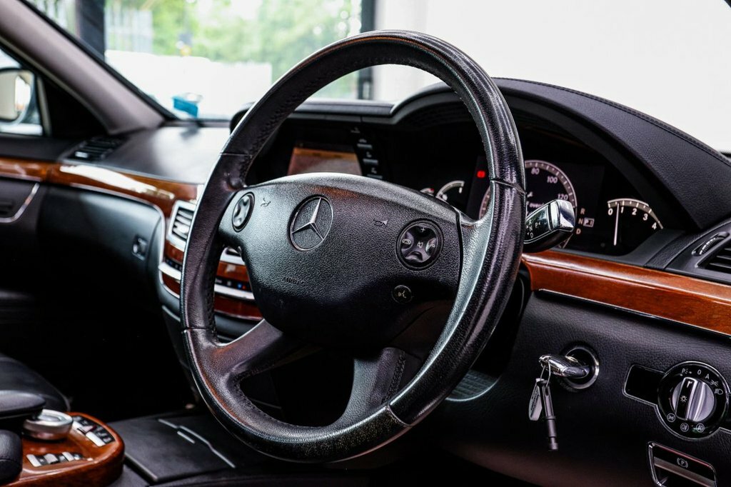 Mercedes-Benz S Class Black #31