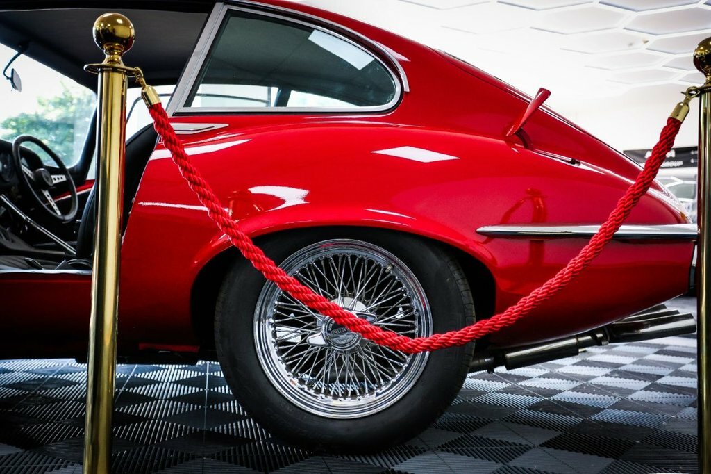 Jaguar E-Type Coupe Red #3