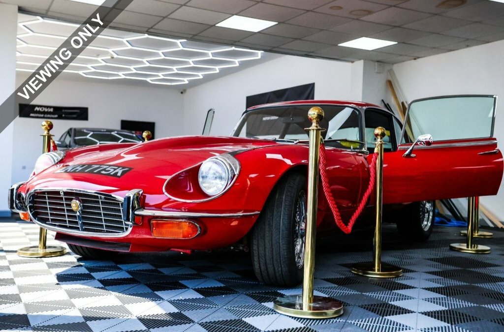 Jaguar E-Type Coupe Red