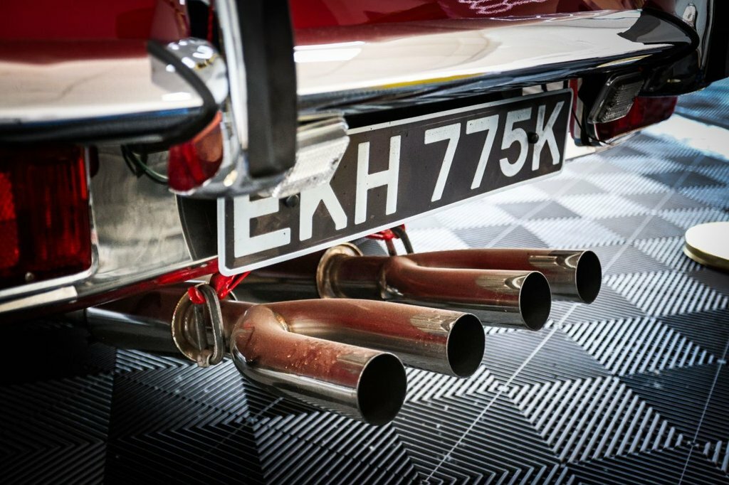 Jaguar E-Type Coupe Red #2