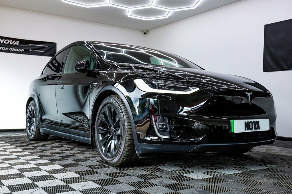 Tesla Model X Suv Black #3
