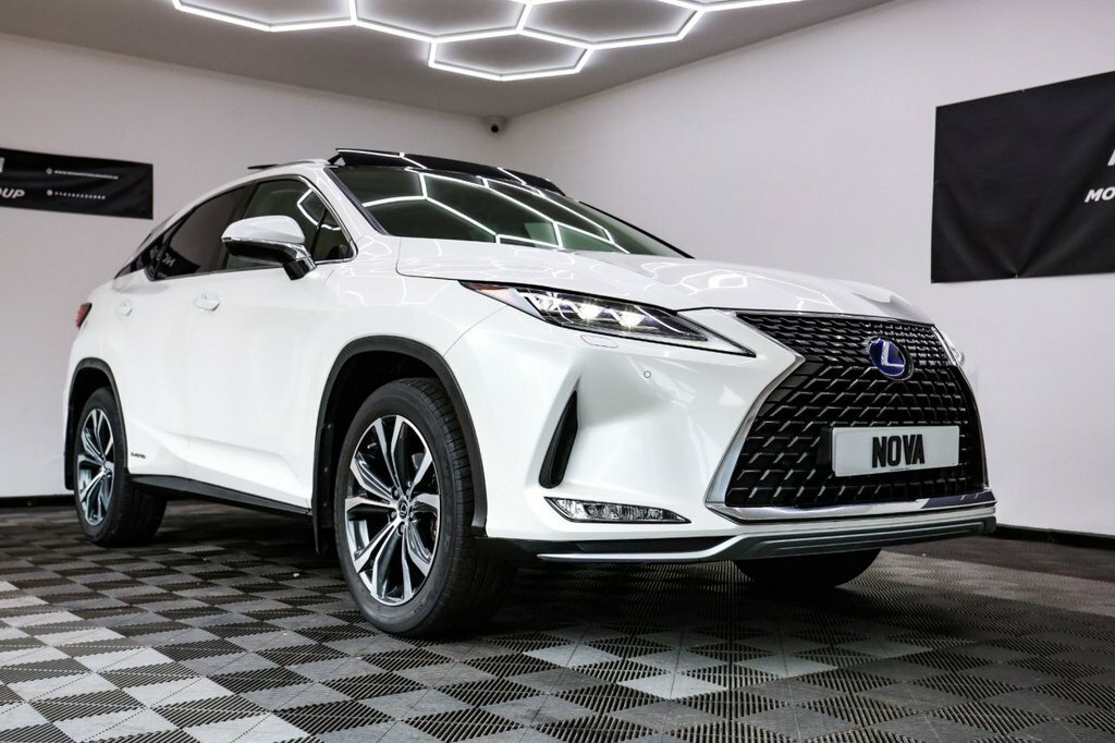 Lexus RX Suv White #3