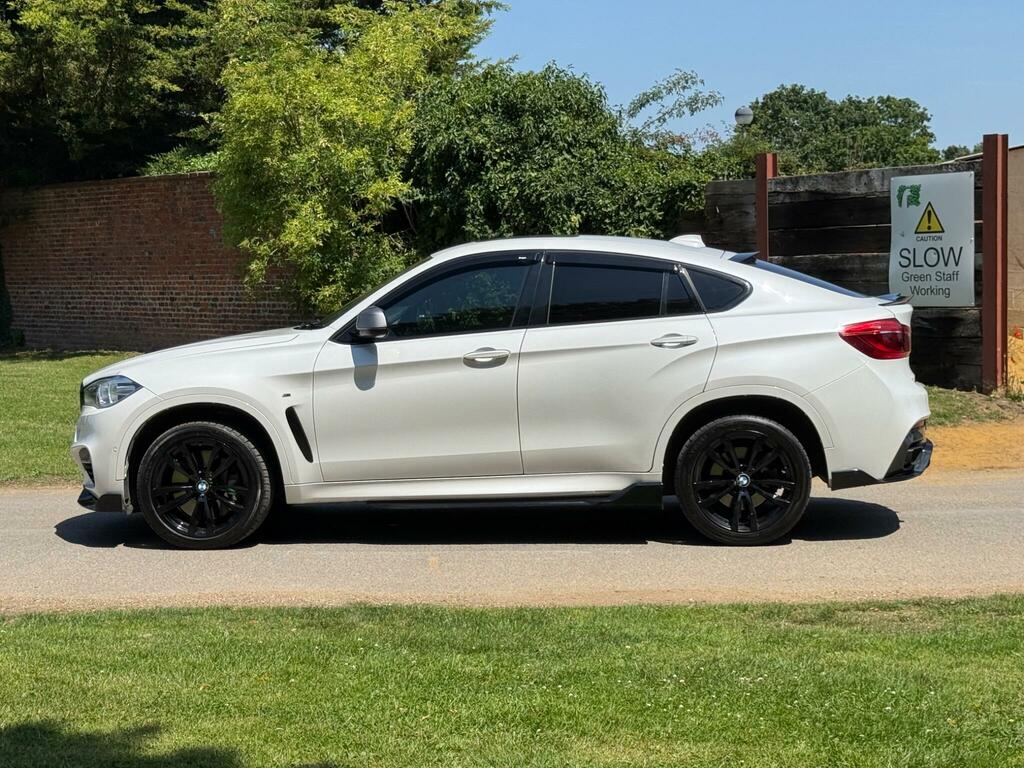 BMW X6 3.0 M50d Xdrive Euro 6 Ss DG18WHD White #6
