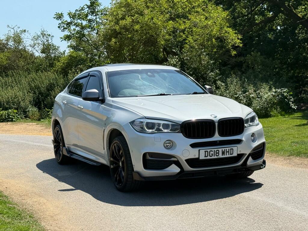 BMW X6 3.0 M50d Xdrive Euro 6 Ss White