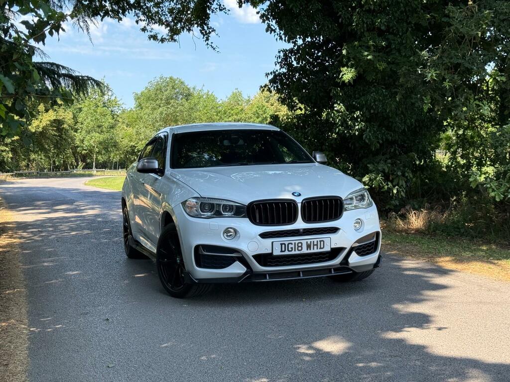 BMW X6 3.0 M50d Xdrive Euro 6 Ss DG18WHD White #2