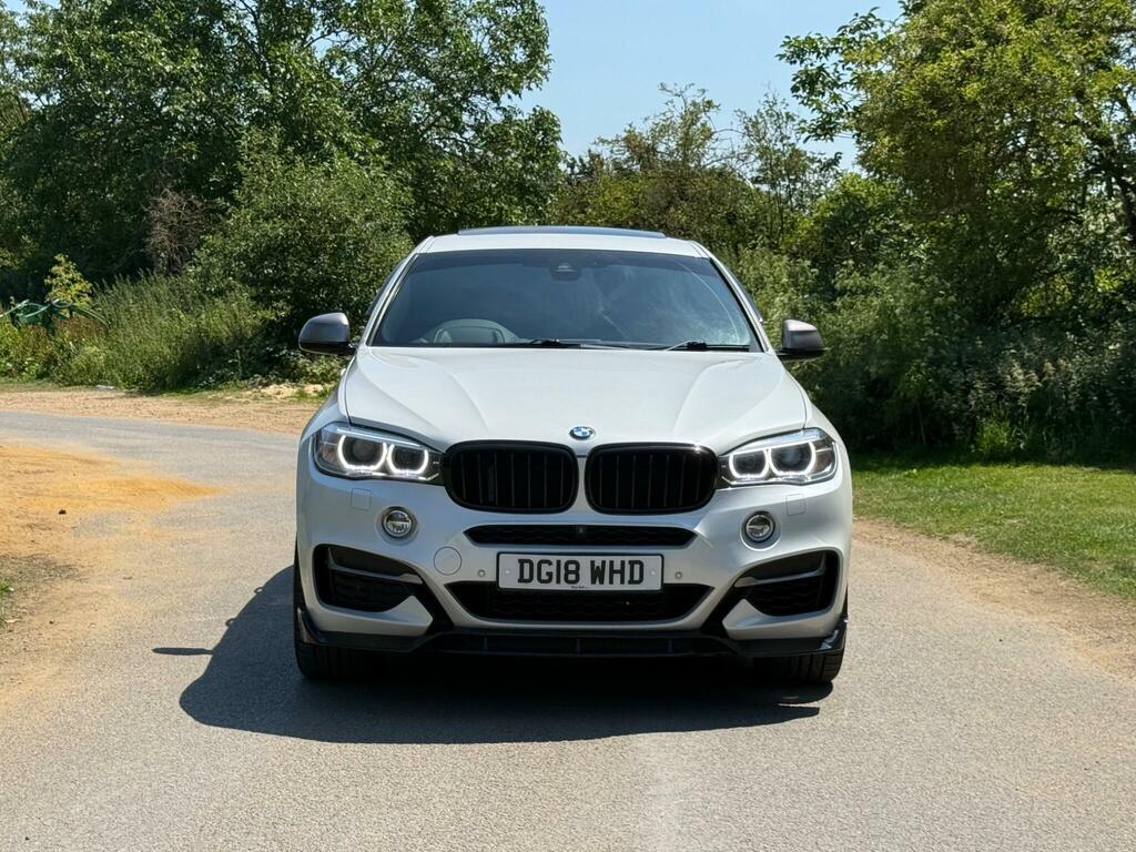 BMW X6 3.0 M50d Xdrive Euro 6 Ss DG18WHD White #3